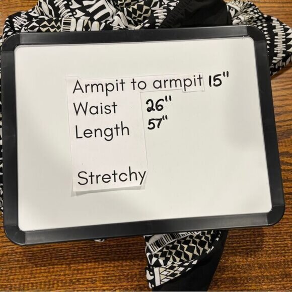 White House Black Market Geometric Print Halter Maxi Dress size 0 - Picture 10 of 14